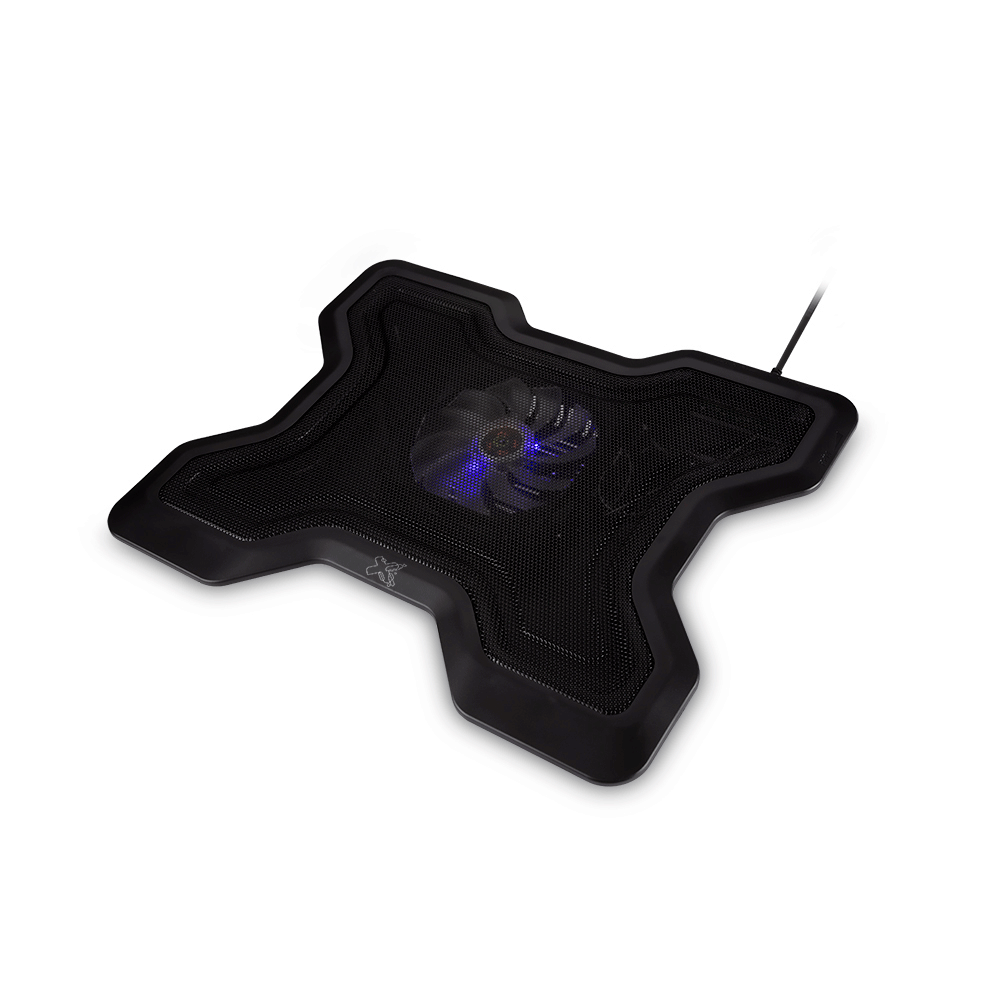 Base Maxprint mx LED para notebook preto