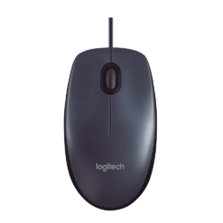 MOUSE LOGITECH M100, COM 1.000 DPI CINZA/ PRETO (foto 4) — H&H Suprimentos Corporativos