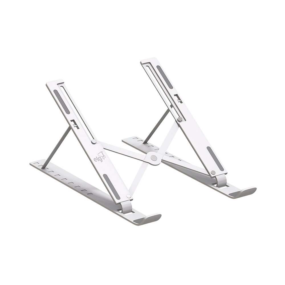 Suporte de mesa ELG portátil para notebook e laptop - branco