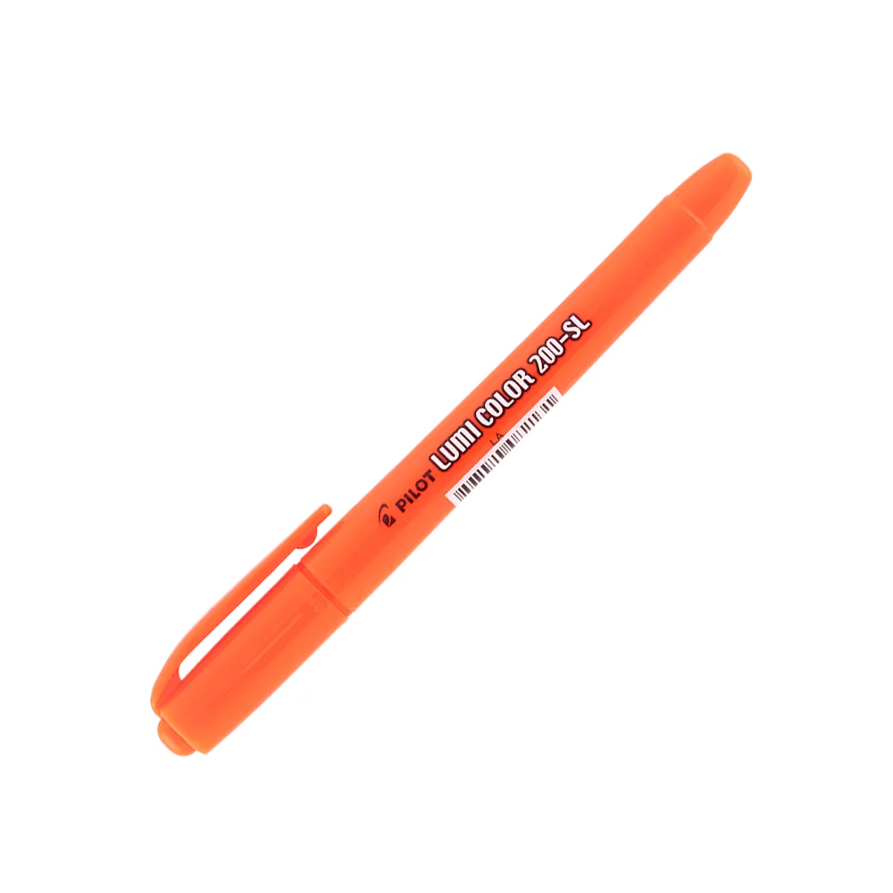 Caneta marca texto Lumi Color laranja 200-S Pilot