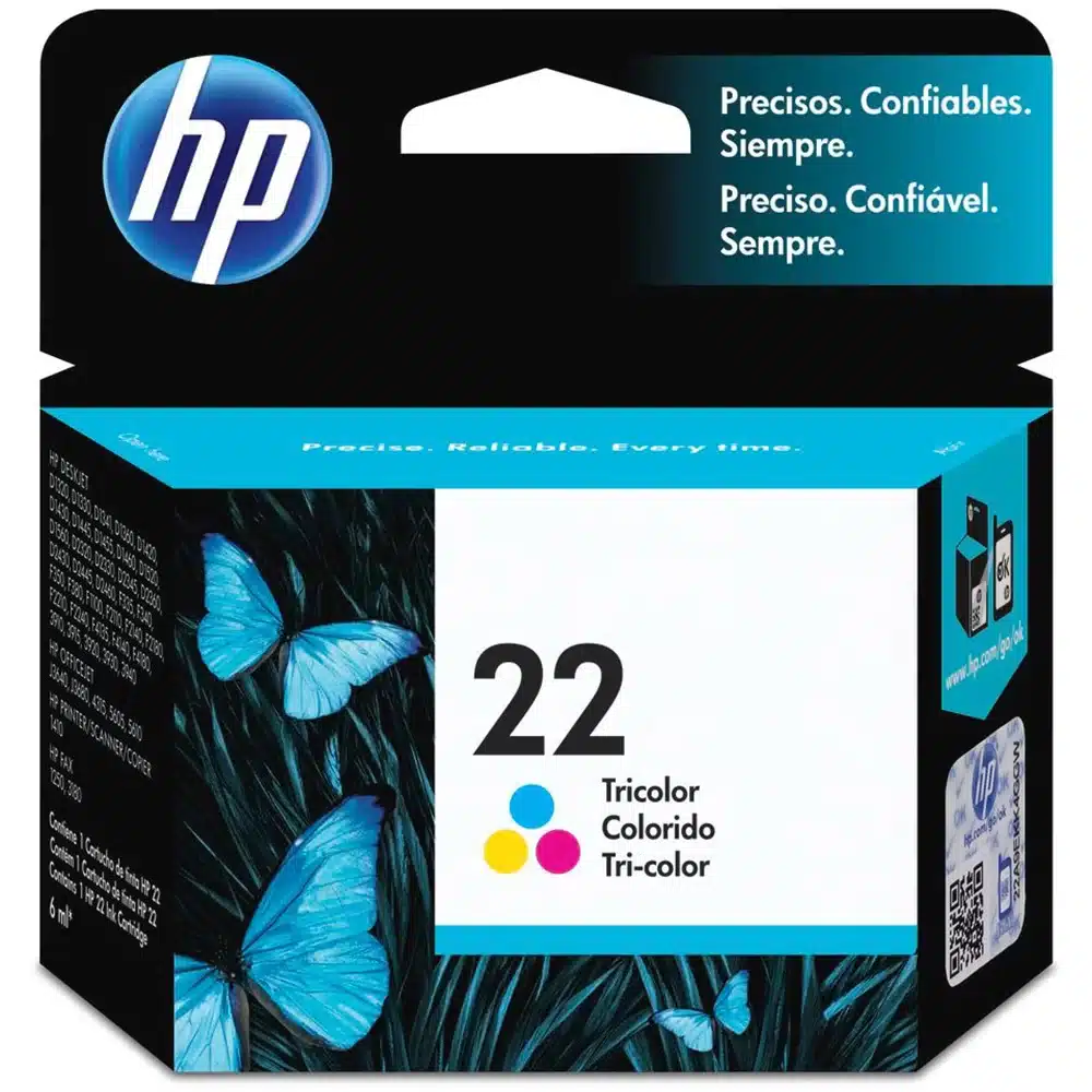 Cartucho HP 22 Color original