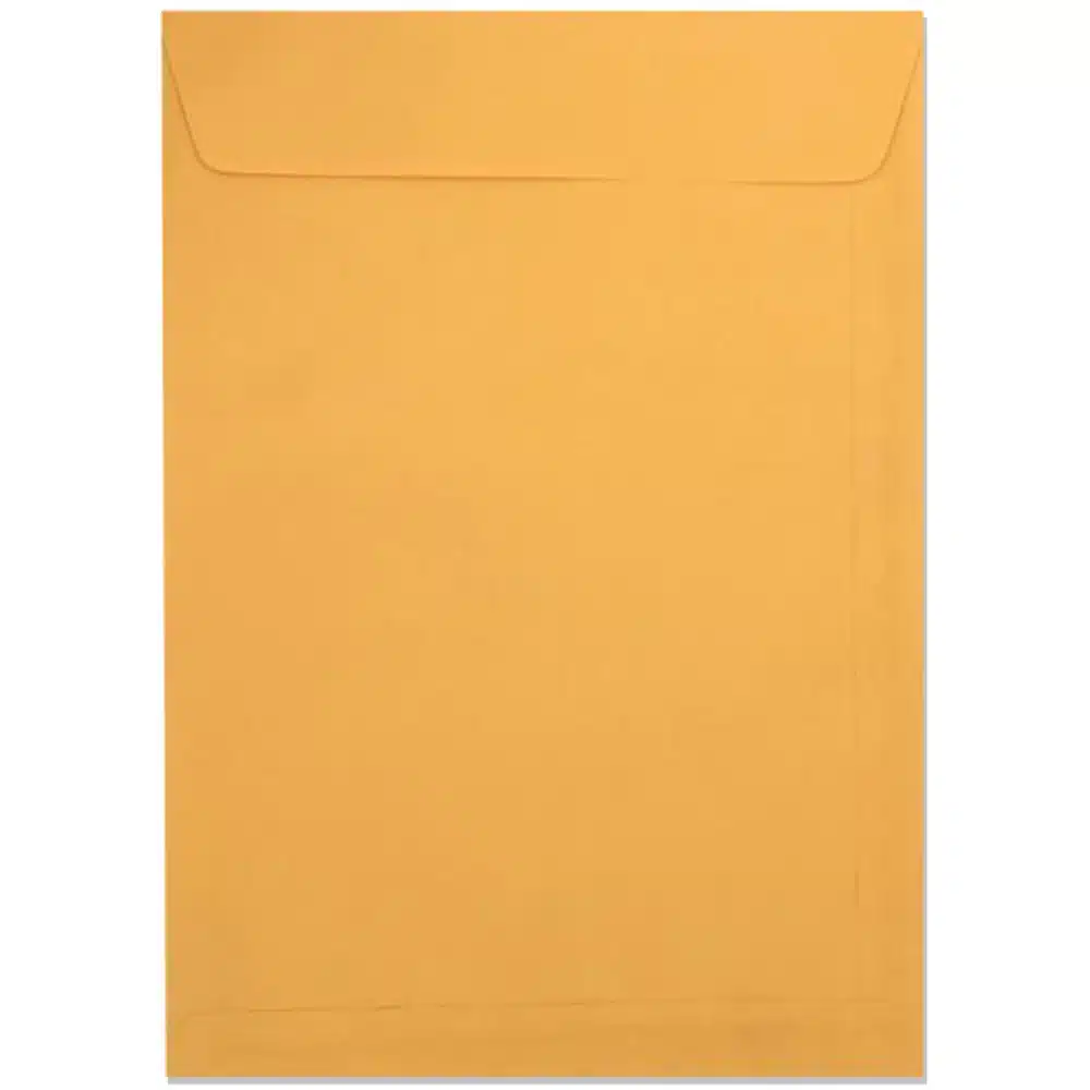 Envelope kraft ouro 162X229, caixa com 250 unid