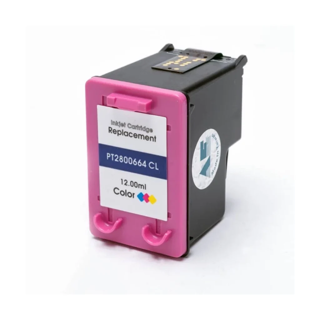 Cartucho HP 664XL Color compativel