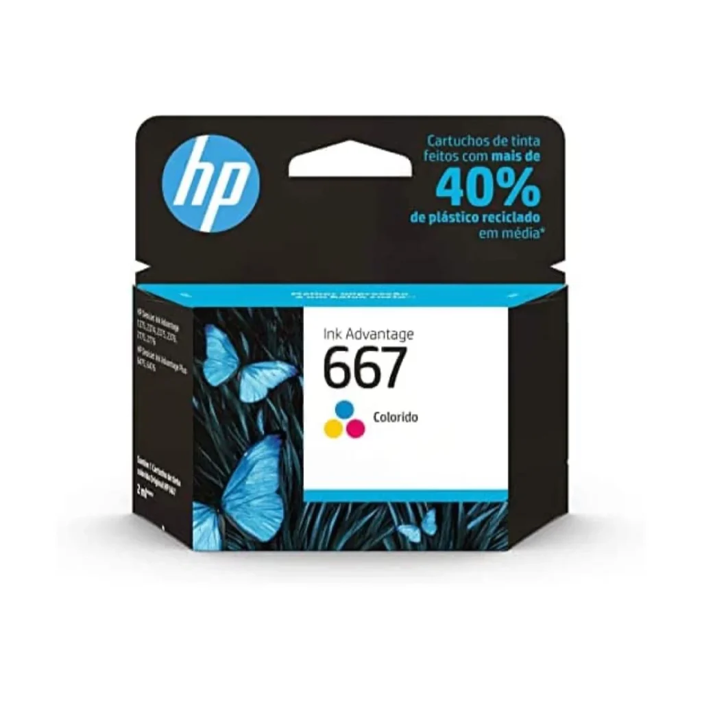 Cartucho HP 667 Color original