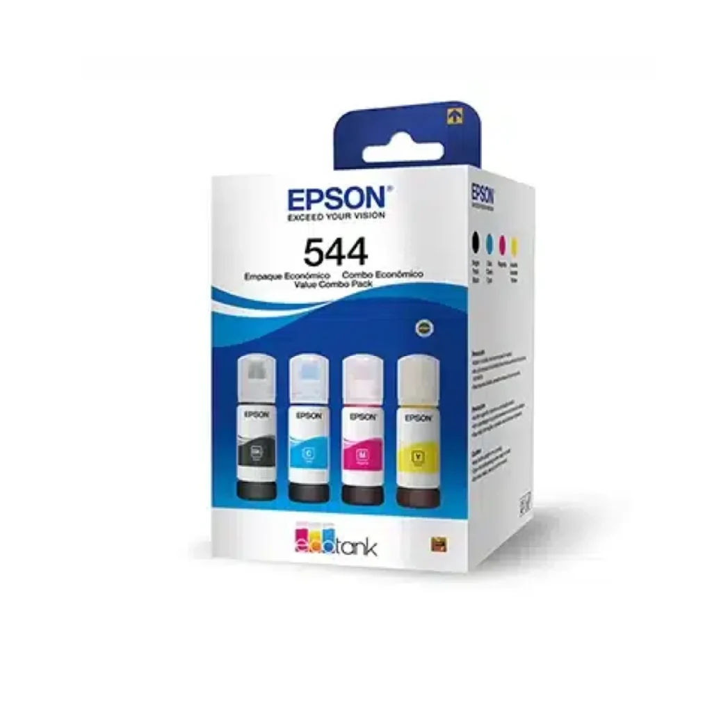 Kit 4 tintas Epson 544 original