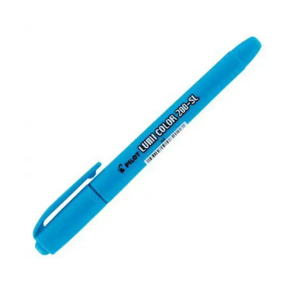 Caneta marca texto Lumi Color azul 200-S Pilot