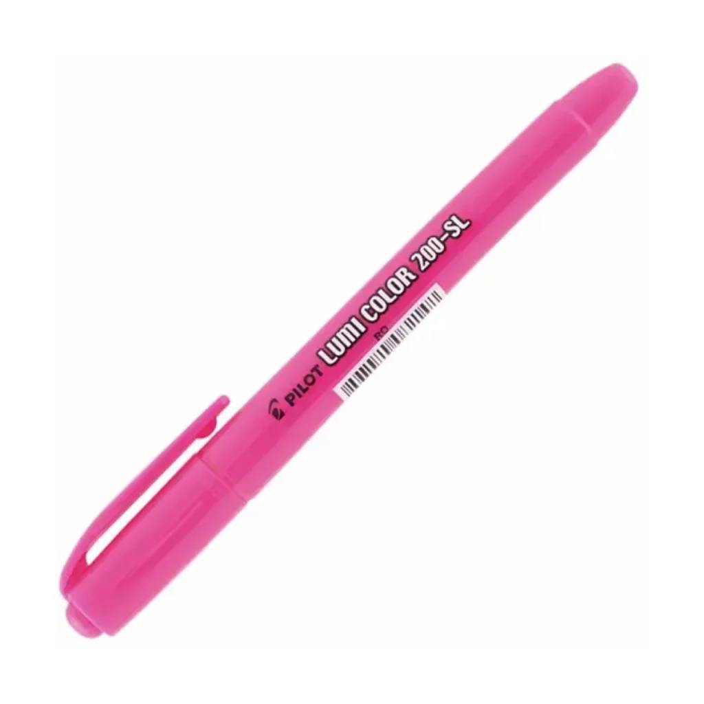 Caneta marca texto Lumi Color rosa 200-S Pilot