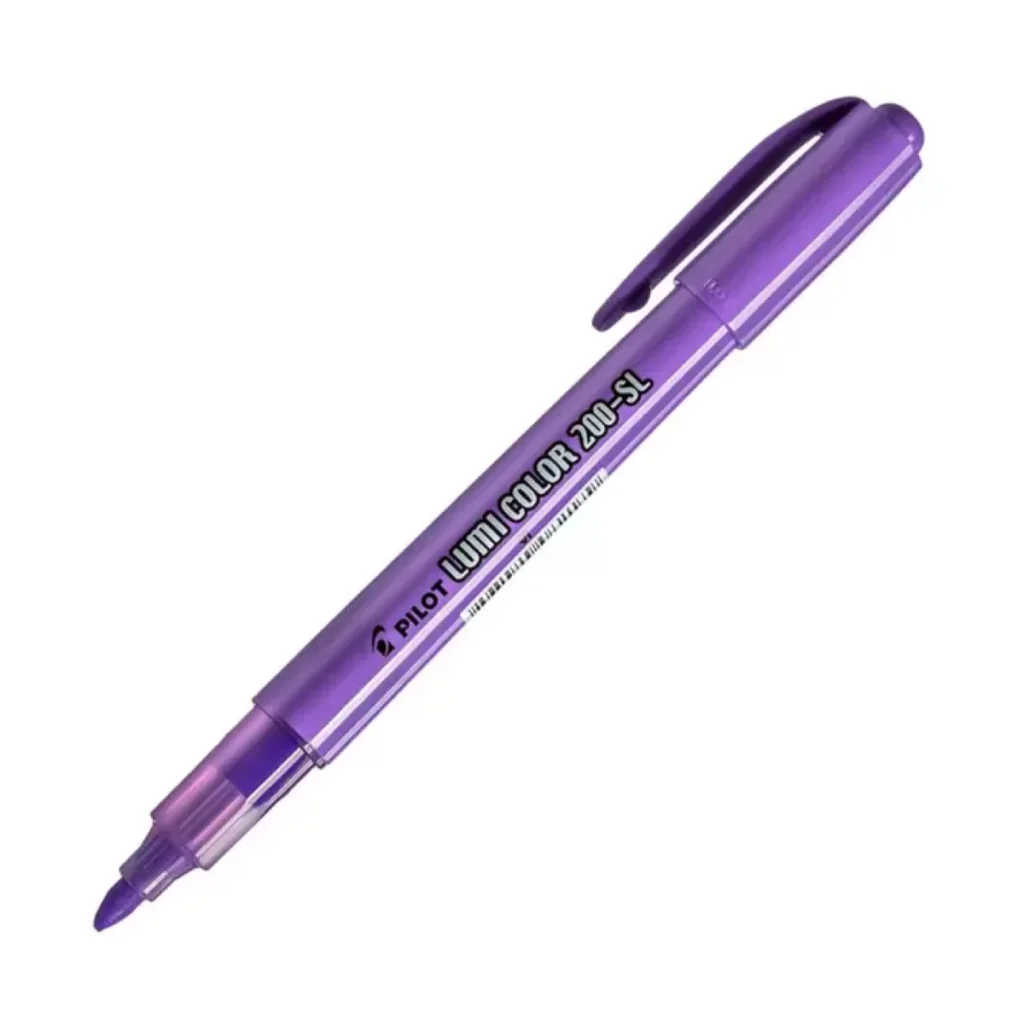 Caneta marca texto Lumi Color roxo 200-S Pilot