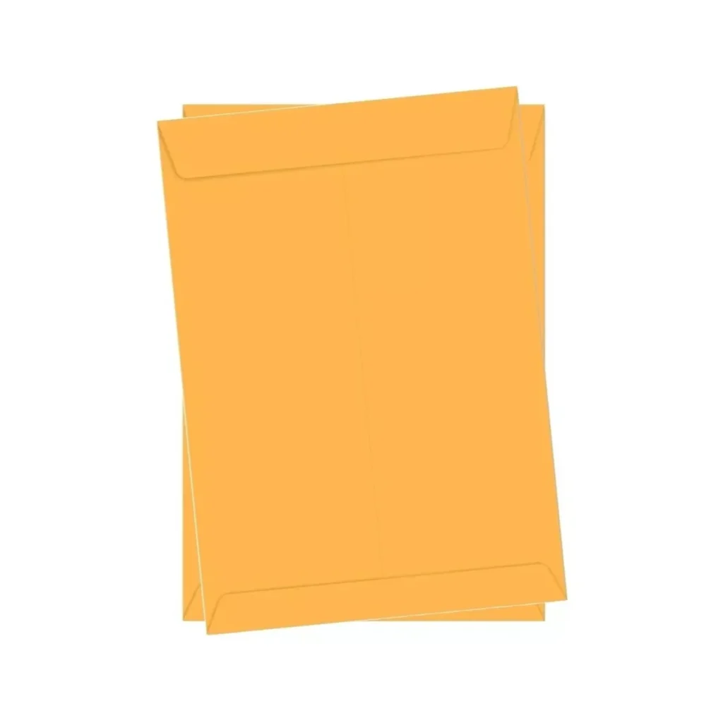 Envelope kraft ouro 240X340, CX com 250 unid
