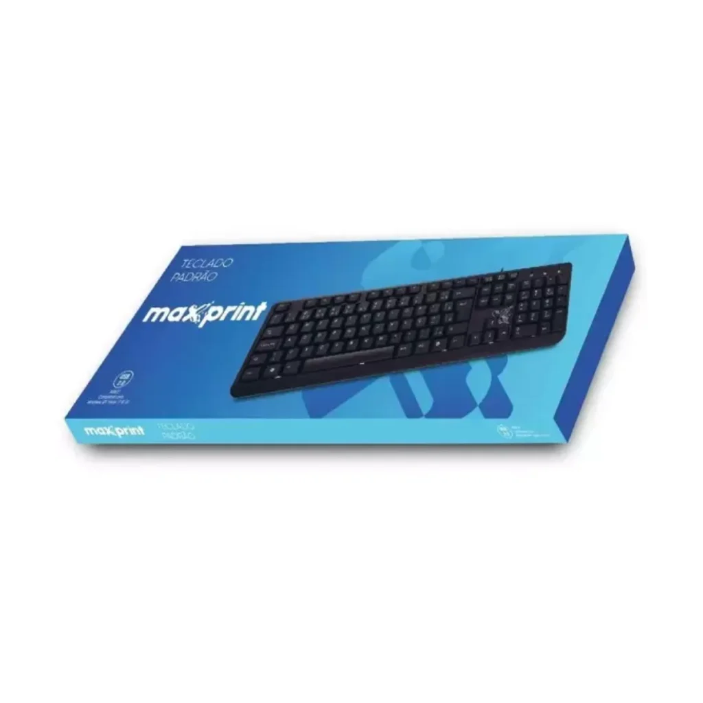Teclado Maxprint padrão USB