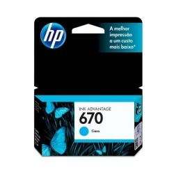CARTUCHO HP 670 AZUL ORIGINAL — H&H Suprimentos Corporativos