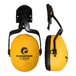 Abafador de Ruídos Concha Acoplável ao Capacete Camper C-200 Amarelo — H&H Suprimentos Corporativos