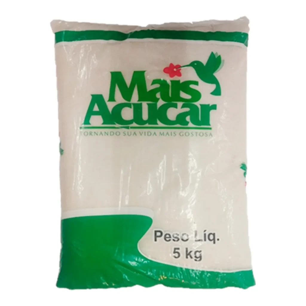 Açúcar cristal mais açúcar 5 kg