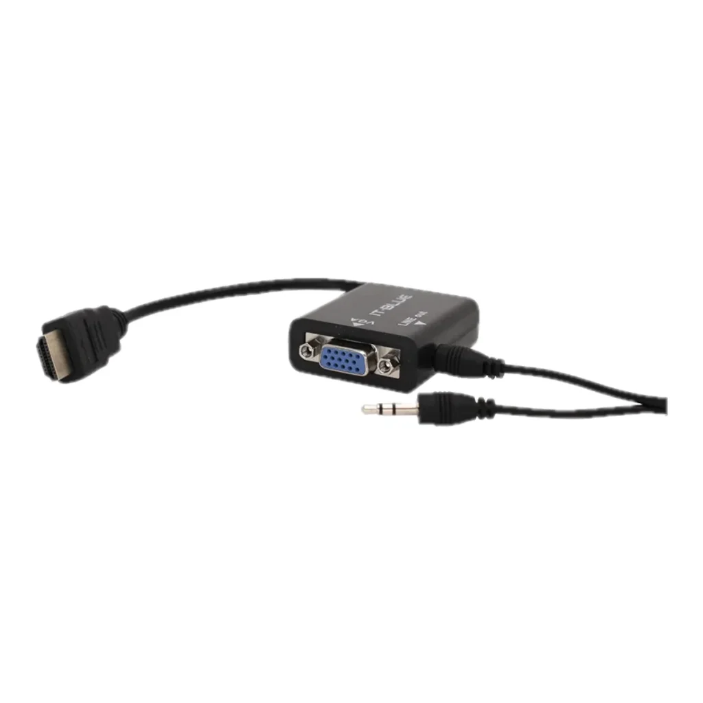 Adaptador hdmi para vga com áudio LE-4107