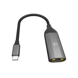 Adaptador Kross USB-C para RJ45 KE-UC0111 Cinza — H&H Suprimentos Corporativos
