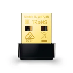 Adaptador USB Wi-Fi Nano TP-Link TL-WN725N Wireless N 150 Mbps — H&H Suprimentos Corporativos