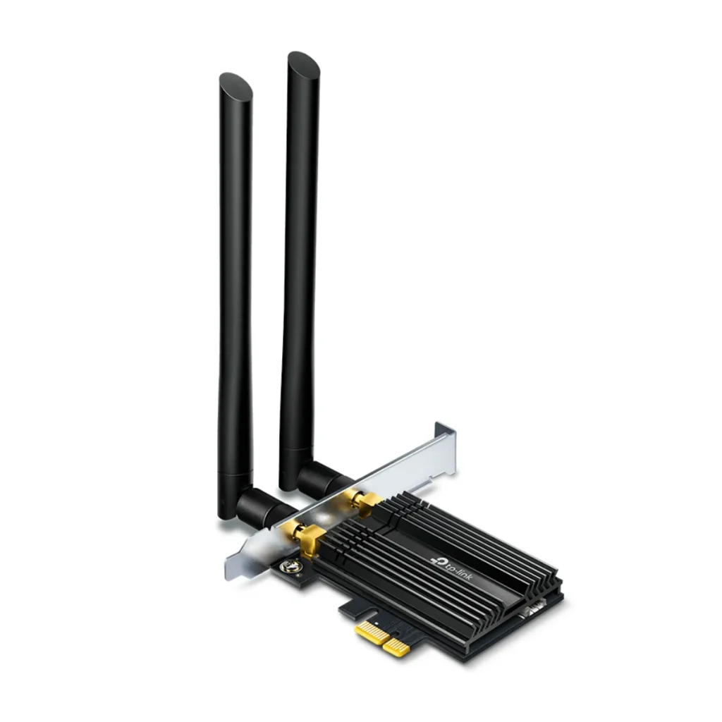 Adaptador WI-FI 6 tp-link pci express AX3000 com Bluetooth 5.0