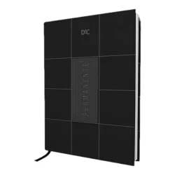 Agenda Permanente A5 Preta DAC 4112 134 x 190 mm — H&H Suprimentos Corporativos