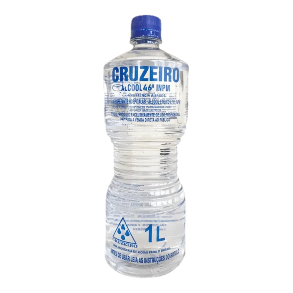 Álcool líquido 46% Cruzeiro 1 L