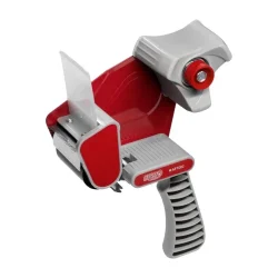 Aplicador de Fita Adesiva Manual com Freio Vermelho BRW AF1002 — H&H Suprimentos Corporativos