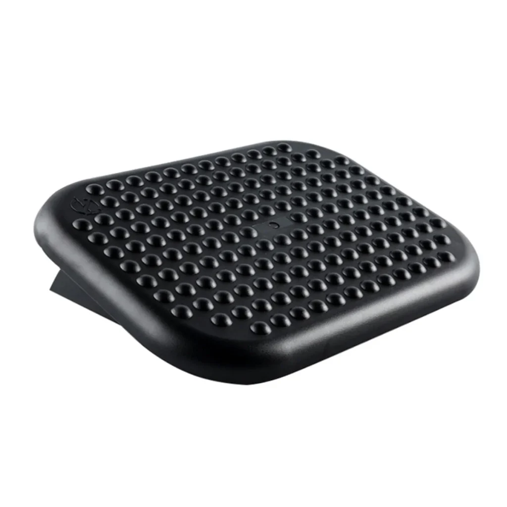 Apoio para os pés Kross Elegance KE-FTR01 preto em ABS antiderrapante