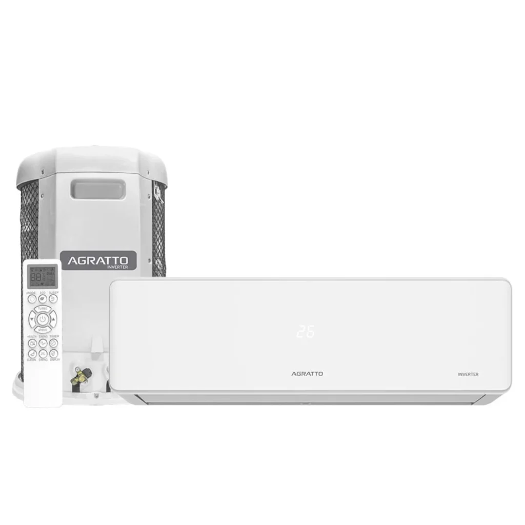 Ar-condicionado agratto split fit inverter Top 18.000 btus frio FICST18F-02I