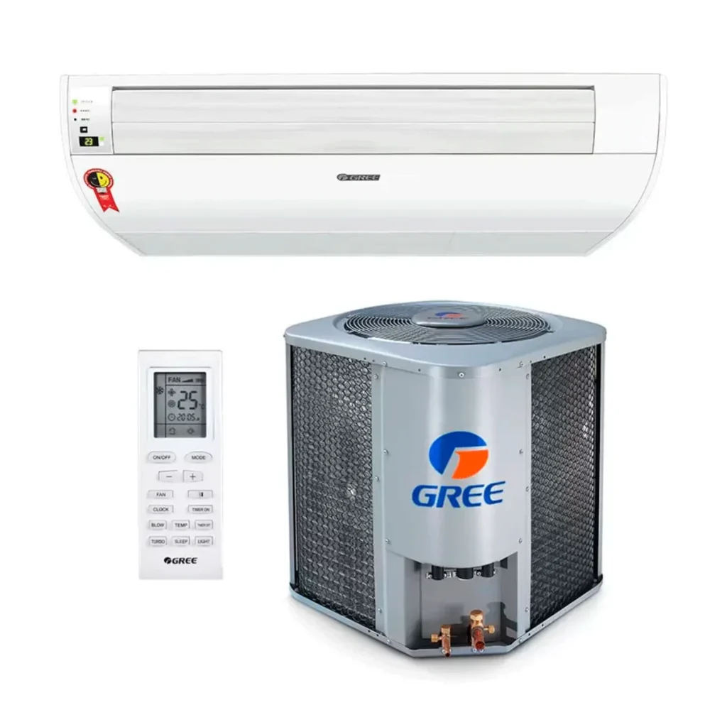 Ar-condicionado gree piso teto 56.000 btus frio on/off