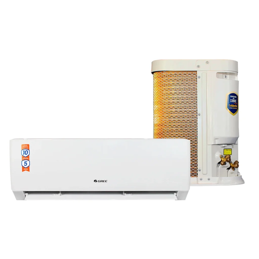 Ar-condicionado gree split Hi-wall g-Top connection inverter 9.000 btus quent...