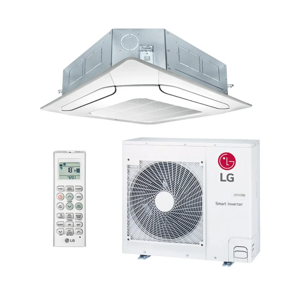 Ar-condicionado lg cassete tropical inverter 36.000 btus quente e frio ATUW36...