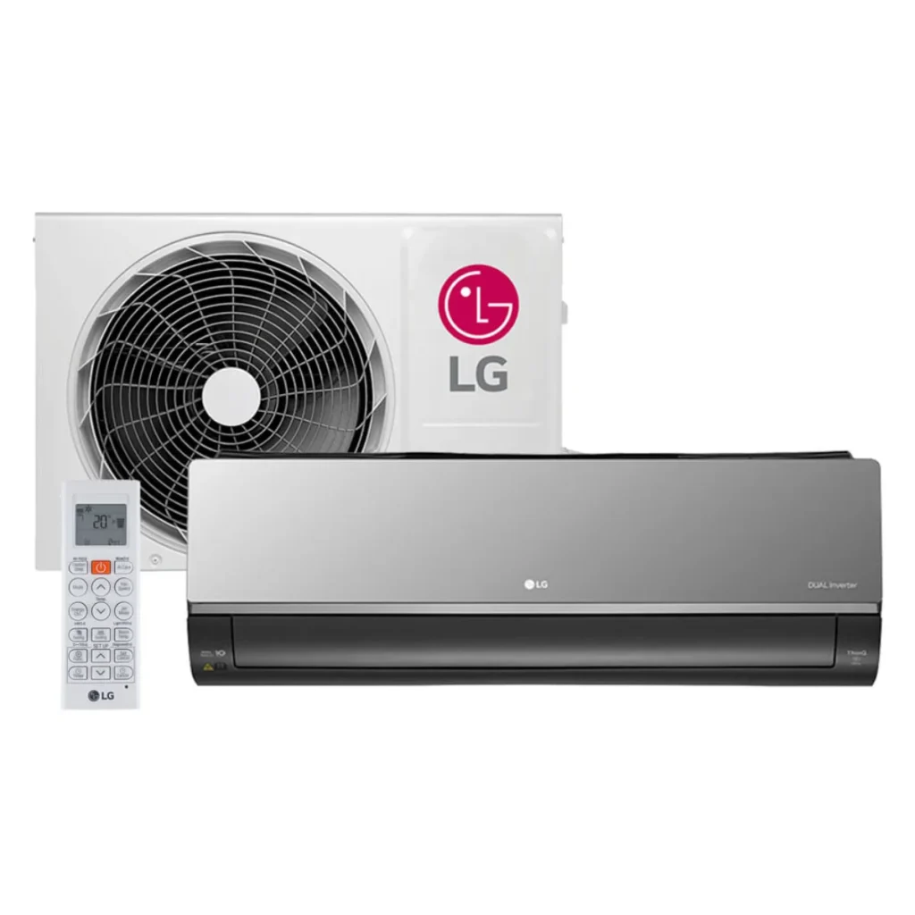 Ar-condicionado lg dual inverter voice artcool +ai 24.000 btus frio S3-Q24K2R1B