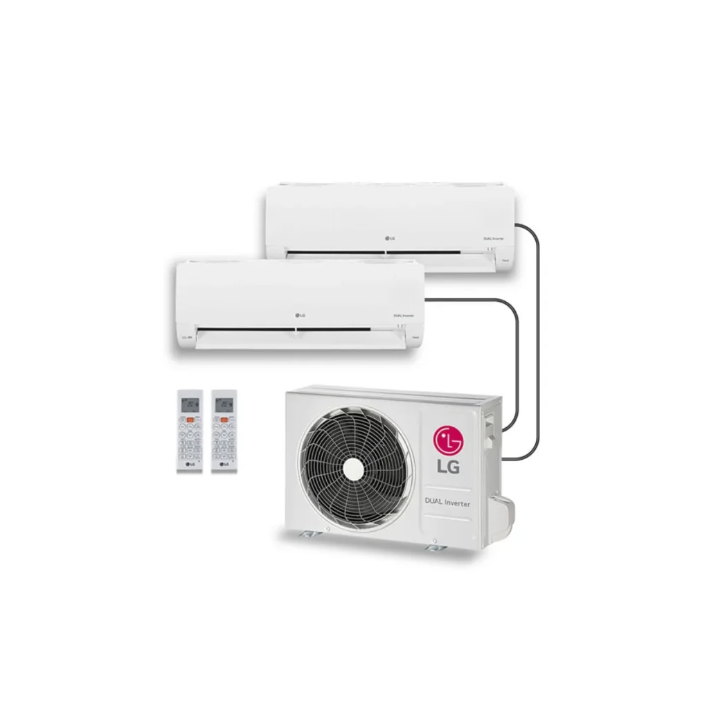 Ar-condicionado lg dual inverter voice bi-split +ai 16.000 btus (9.000+12.000...