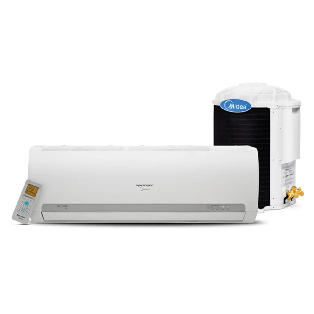 Ar condicionado midea split 12.000 btus quente e frio