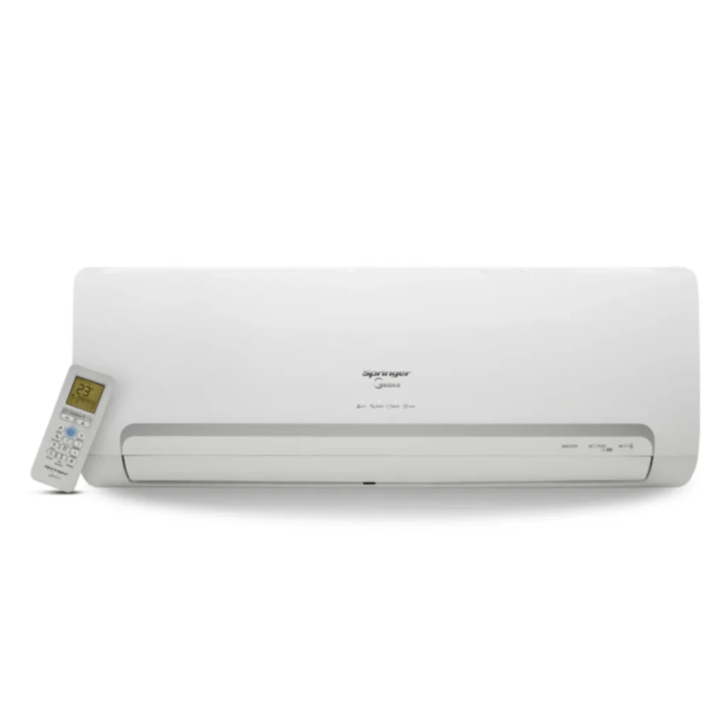 Ar-condicionado midea split inverter Hi wall 12.000 btus quente e frio