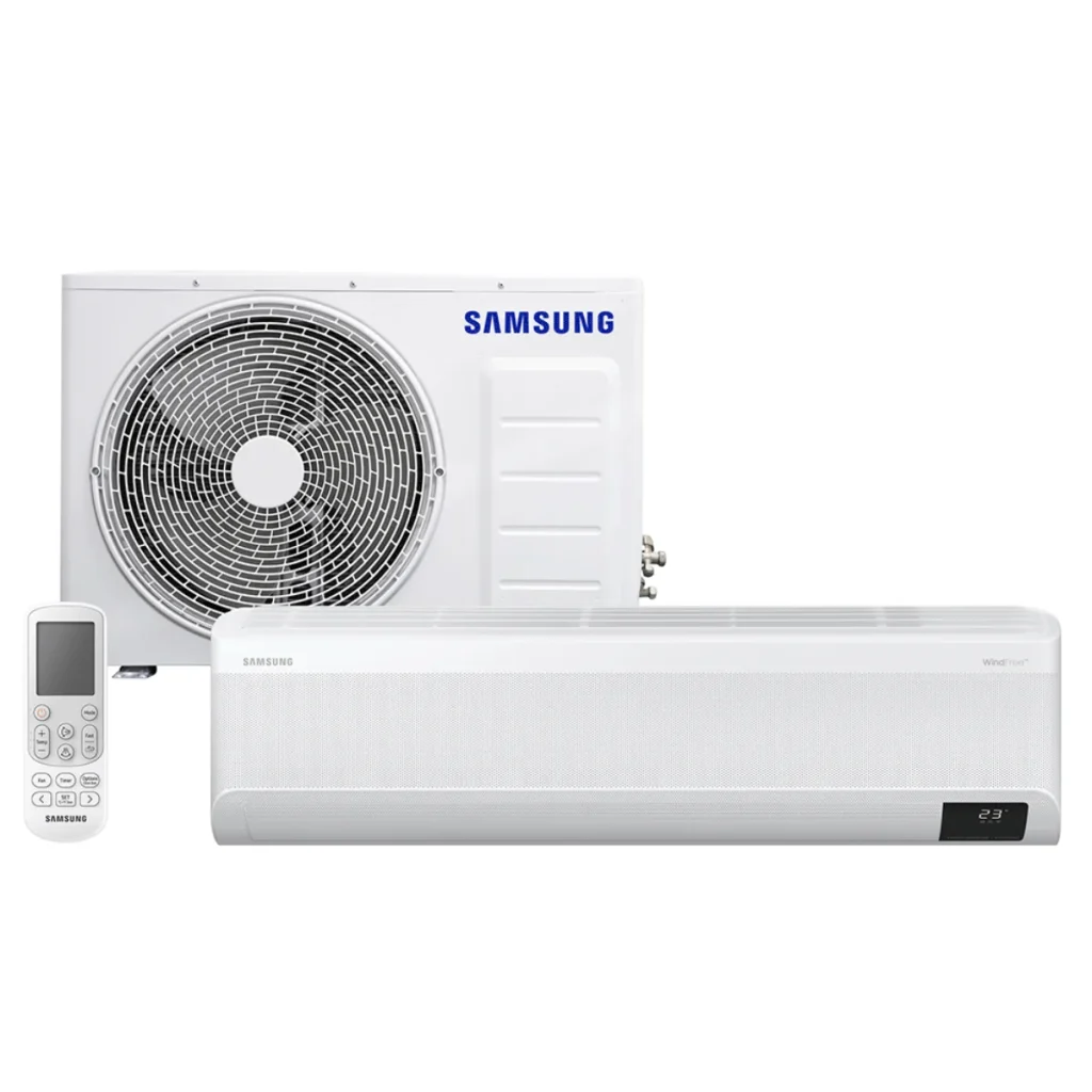 Ar-condicionado Samsung split inverter windfree connect sem vento 9.000 btus...