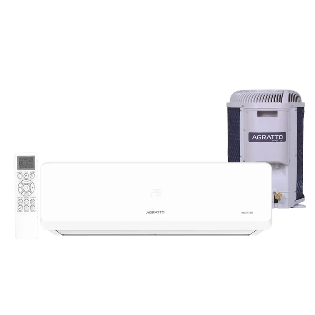 Ar condicionado split agratto fit inverter Top 12.000 btus frio FICST12F-02I