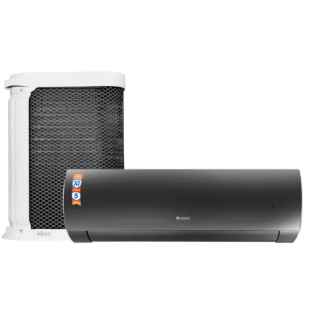 Ar-condicionado split gree g-diamond Top inverter 12.000 btus frio WI-FI preto