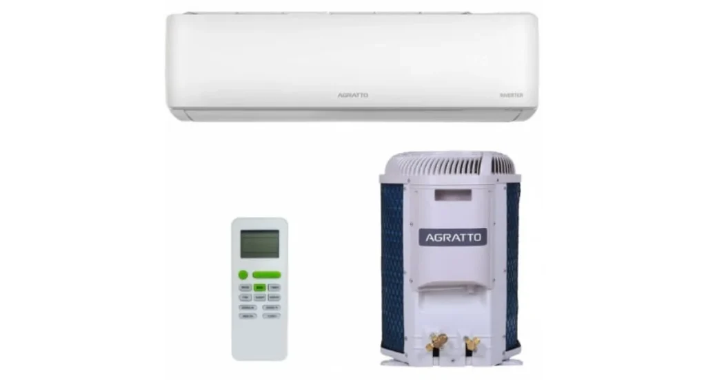 Ar-condicionado split Hi wall agratto eco inverter 12.000 btus frio