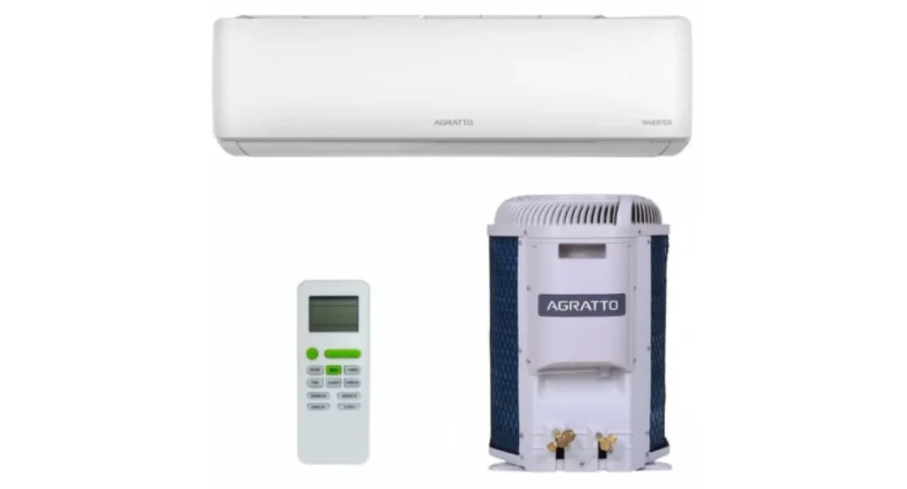 Ar-condicionado split Hi wall agratto eco inverter 9.000 btus frio