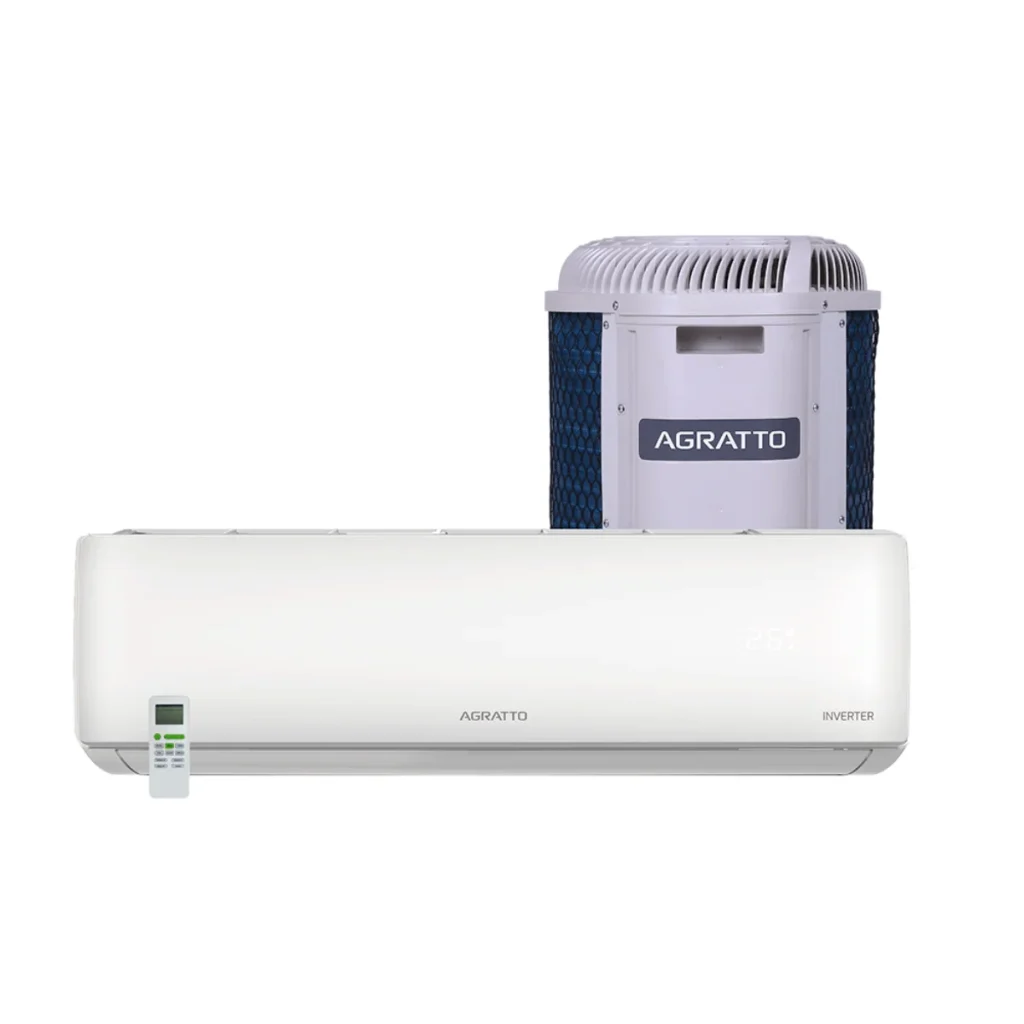 Ar-condicionado split Hi wall agratto liv Top inverter 9.000 btus frio LCST9F...