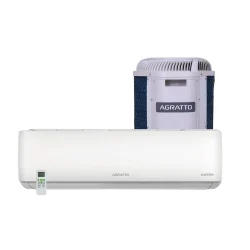 Ar-condicionado Split Hi Wall Agratto Liv Top Inverter 9.000 BTUs Frio LCST9F-02I — H&H Suprimentos Corporativos