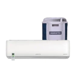 Ar-condicionado Split Hi Wall Agratto Liv Top Inverter 9.000 BTUs Quente e Frio — H&H Suprimentos Corporativos