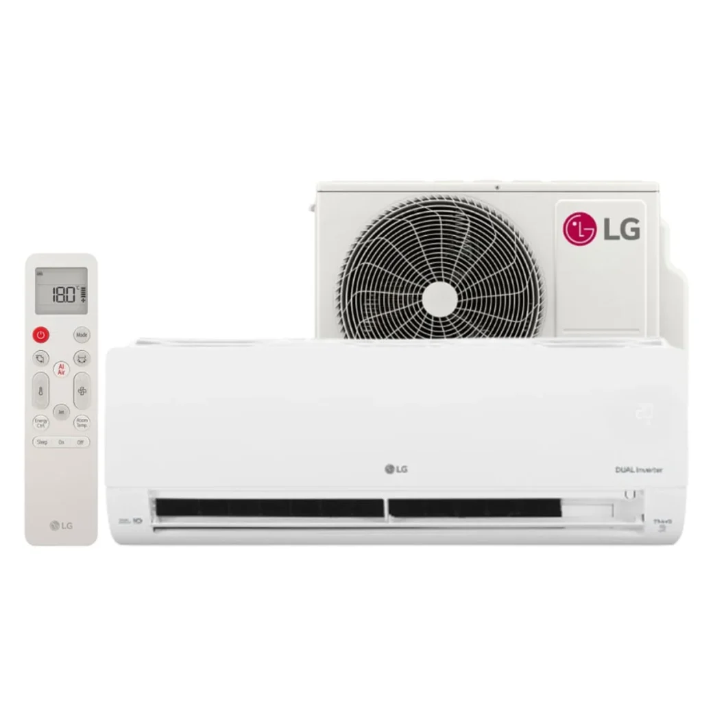 Ar-condicionado split Hi wall lg dual inverter ai voice 24.000 btus frio WI-F...