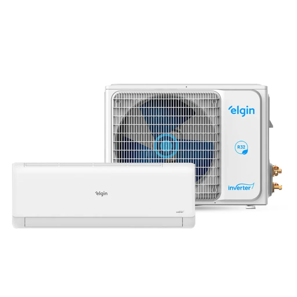 Ar condicionado split high wall Elgin eco inverter ii 12.000 btus frio WI-FI...