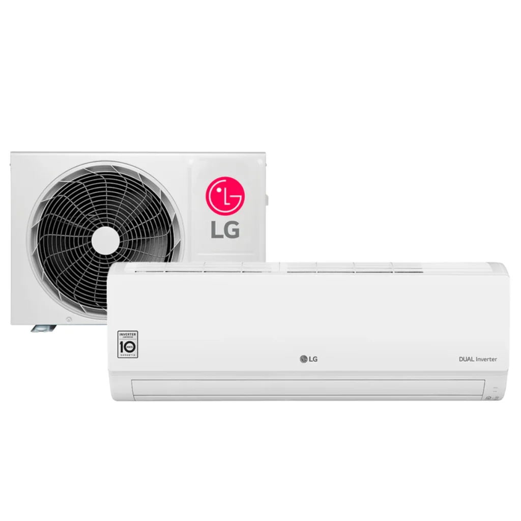 Ar condicionado split lg dual inverter compact 9.000 btus frio