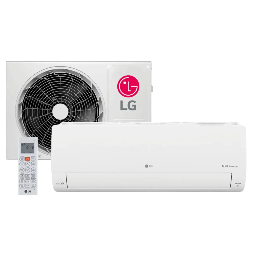 Ar-condicionado split lg dual inverter voice +ai 9.000 btus frio WI-FI S3-Q09...