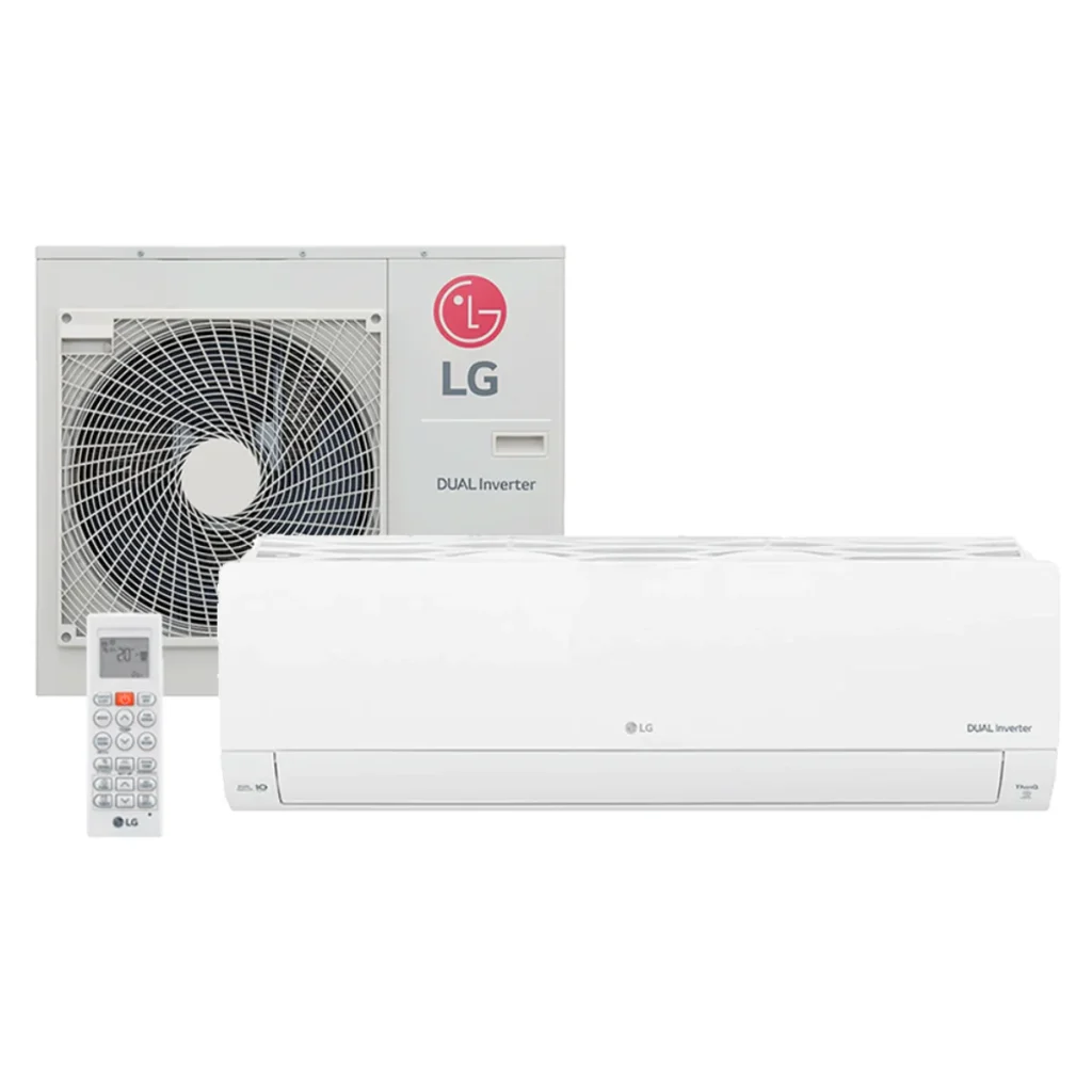 Ar-condicionado split lg dual inverter voice thinq 30.000 btus quente e frio...