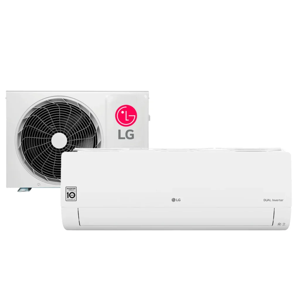 Ar-condicionado split lg inverter dual voice 12.000 btus frio