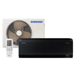 Ar-condicionado Split Inverter Samsung WindFree Black Edition 12.000 BTUs Frio Wi-Fi AR12CVFCABTXAZ — H&H Suprimentos Corporativos