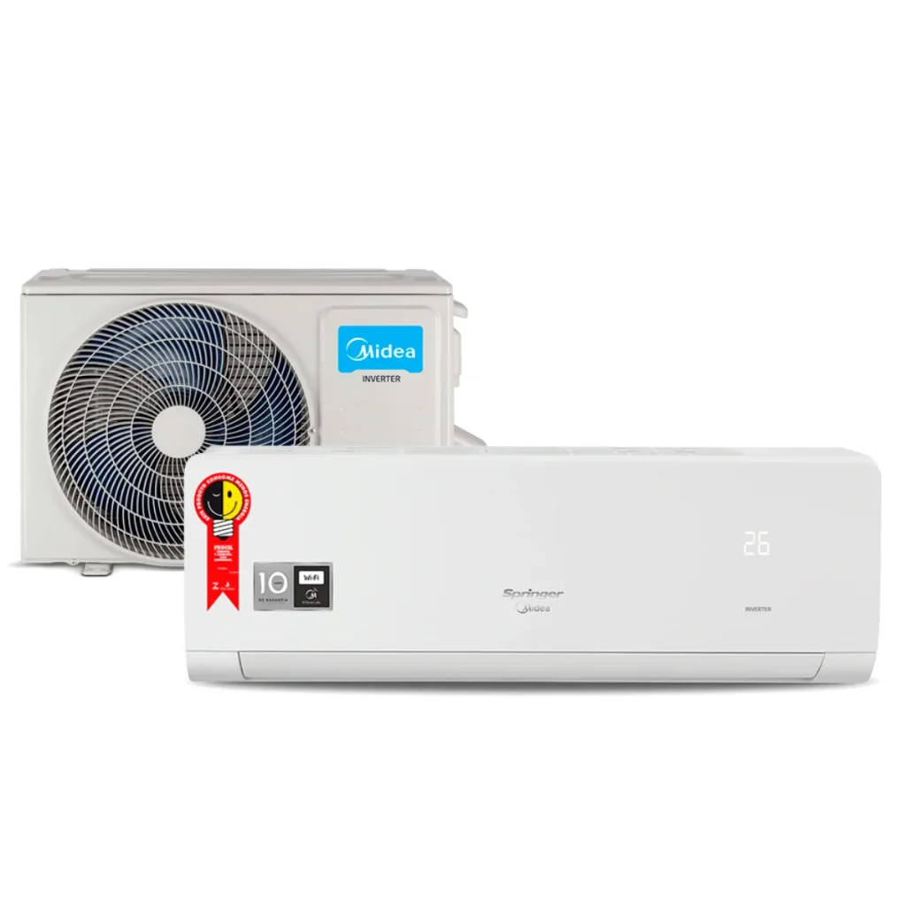 Ar condicionado split springer midea xtreme save connect inverter 18.000 btus...
