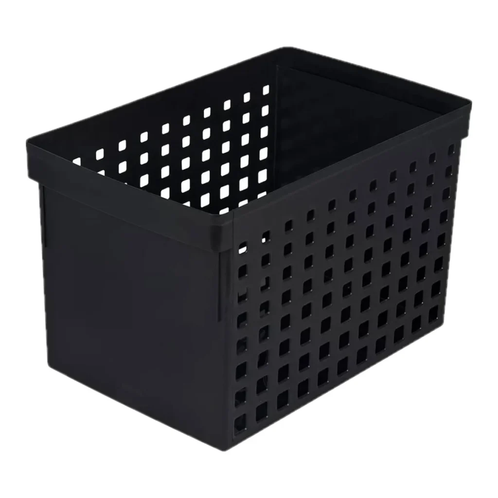 Arquivo médio para pastas suspensas preto ordene 70122